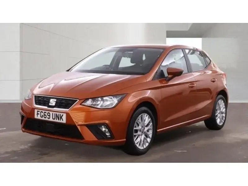 Used Seat Ibiza SE Technology 80 HP (58 kW) 2019 Orange Hatchback