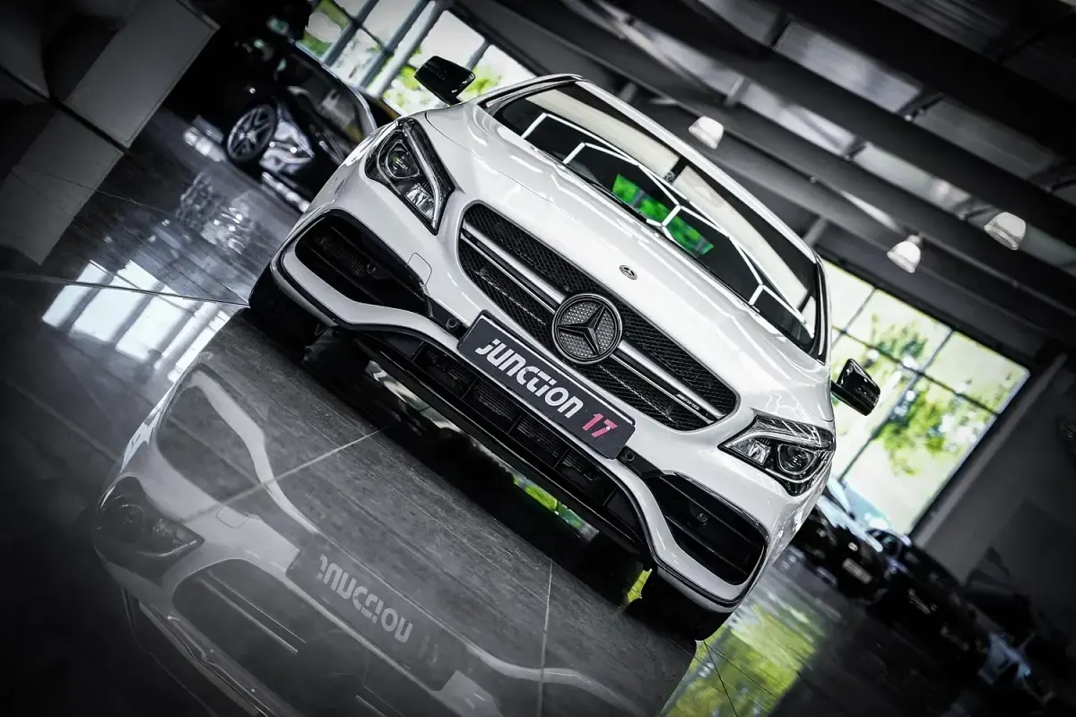 Used Mercedes CLA45 AMG AMG 2018 White Sedan
