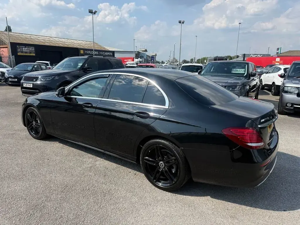 Used Mercedes E220 AMG line 194 HP (142 kW) 2016 Black Sedan