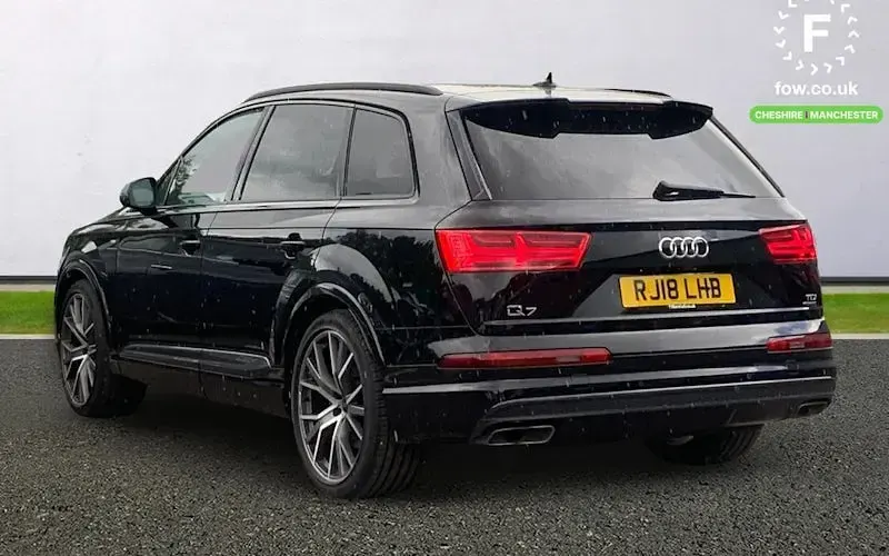 Used Audi Q7 Black Edition 272 HP (200 kW) 2018 Black SUV
