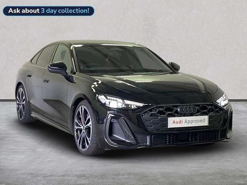 Black Used 2025 Audi S5 Advanced Sedan | £55,713 (Super price) - Image 1/4