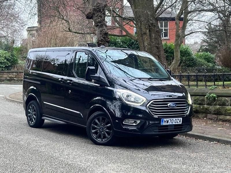 Used Ford Tourneo Custom Titanium 2020 Black Van