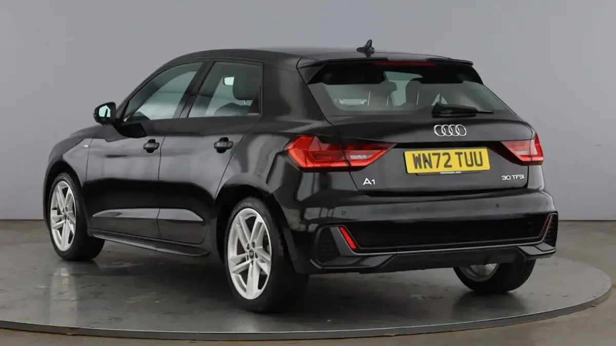 Used Audi A1 Sportback S-Line 108 HP (79 kW) 2022 Black Hatchback