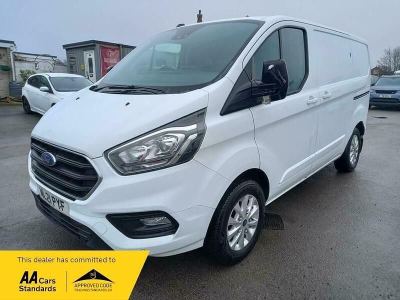 Used Ford Transit Custom Limited 130 HP (95 kW) 2021 White Van