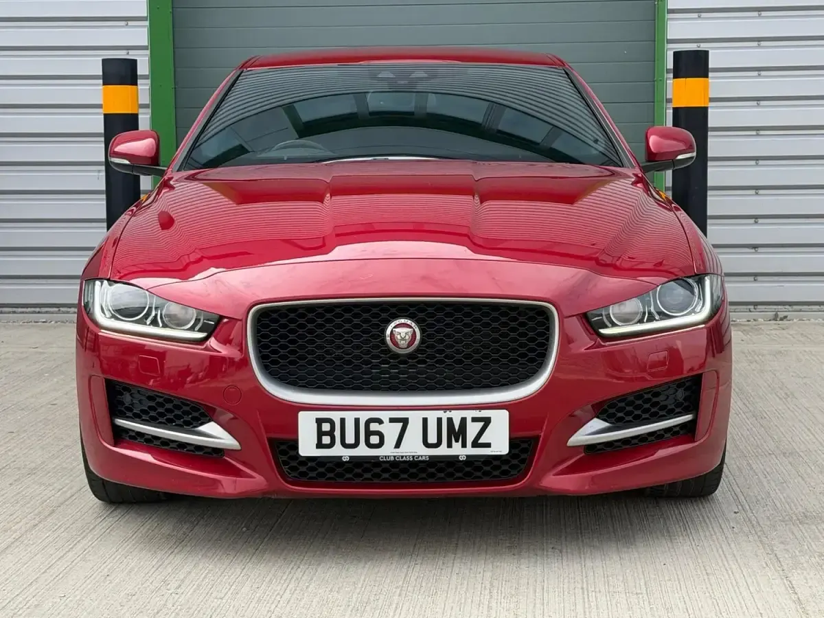 Used Jaguar XE R-Sport 2017 Red Sedan