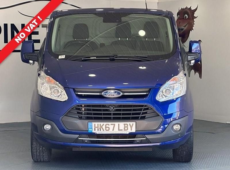 Used Ford Transit Custom Limited 130 HP (95 kW) 2017 Blue Van