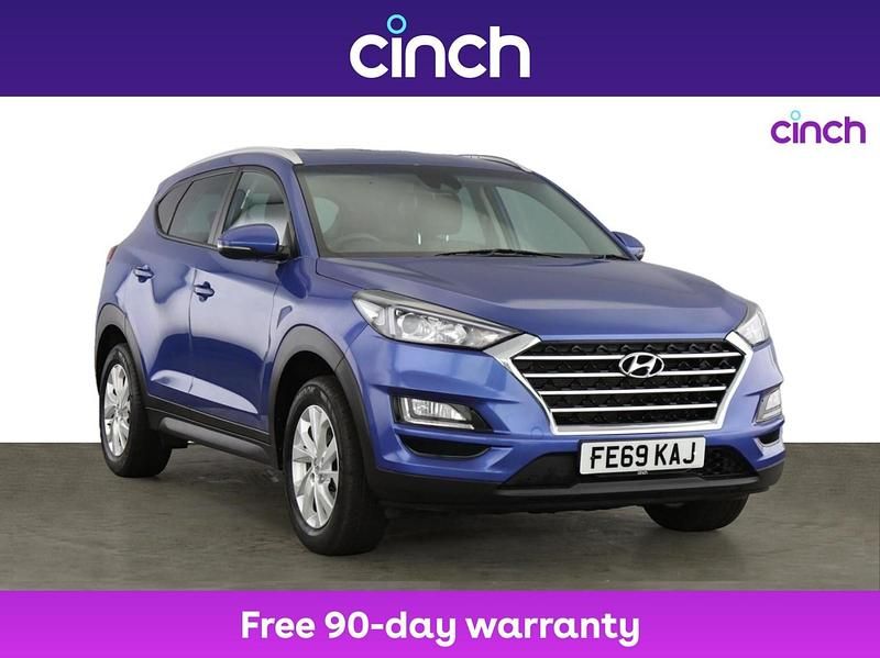 Blue Used 2019 Hyundai Tucson SE SUV | £12,549 (Fair price) - Image 1/3