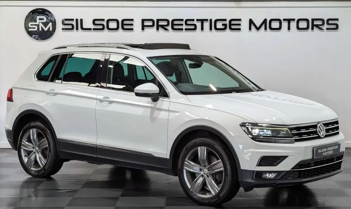 Used VW Tiguan SEL 190 HP (139 kW) 2018 White SUV