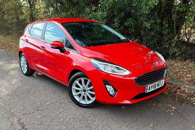 Red Used 2018 Ford Fiesta Titanium X Hatchback | £9,295 (Fair price) - Image 1/1