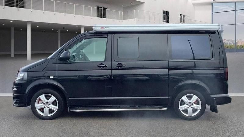 Used VW T6 Highline 180 HP (132 kW) 2015 Black Van