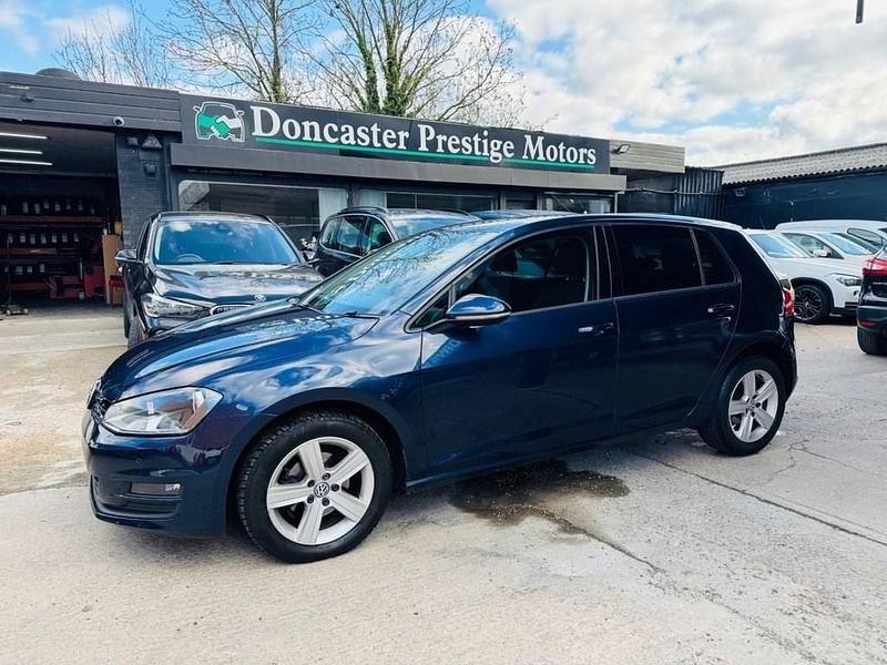 Used VW Golf VII Match 2014 Blue Hatchback