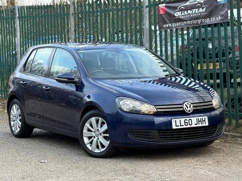Used VW Golf VI Match 105 HP (77 kW) 2011 Blue Hatchback