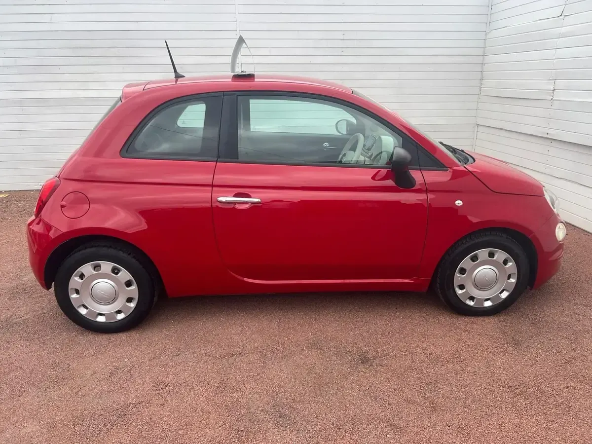 Used Fiat 500 Pop 69 HP (50 kW) 2017 Red Hatchback