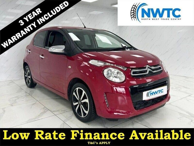 Red Used 2018 Citroën C1 Flair Hatchback | £6,595 (Good price) - Image 1/3
