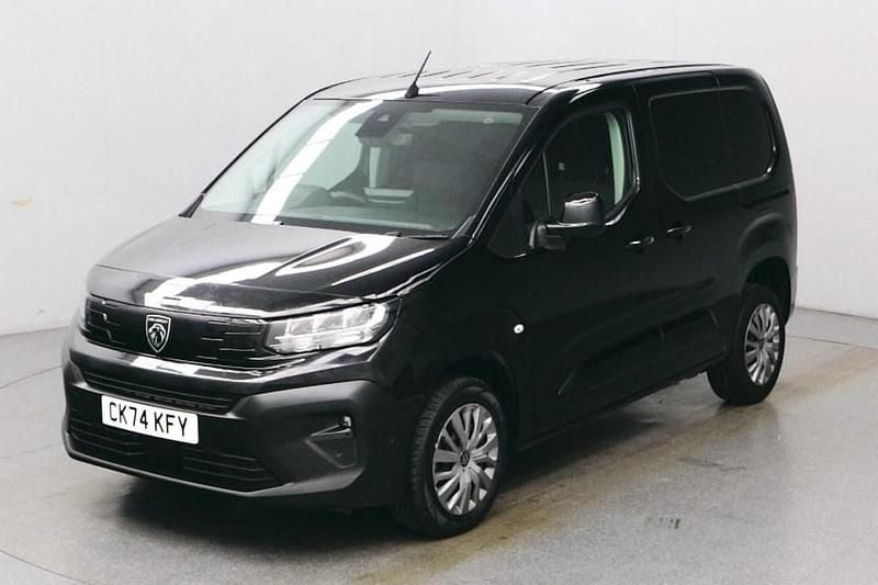 Black Used 2024 Peugeot Partner MPV | £16,990 (Fair price) - Image 1/4