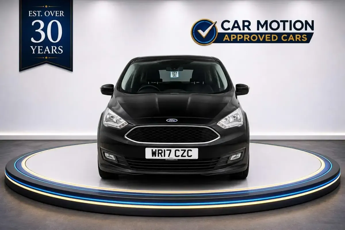 Second-hand Ford C-MAX Zetec 125 CP (91 kW) 2017 Negru Monovolum