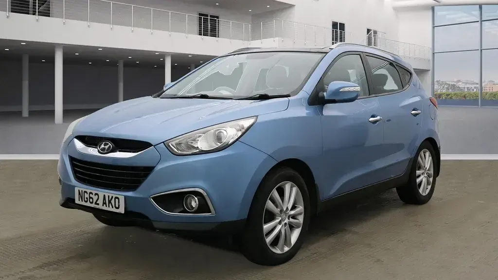 Usado Hyundai ix35 Premium 2013 Azul SUV