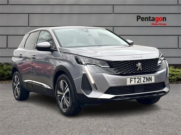 Grey Used 2021 Peugeot 3008 Allure SUV | £18,495 (Expensive) - Image 1/1