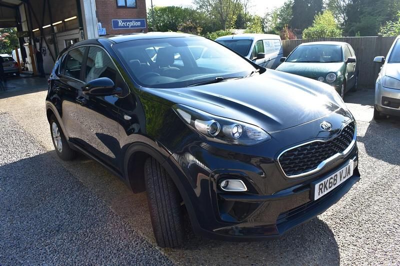 Używany Kia Sportage 177 KM (130 kW) 2018 Czarny SUV