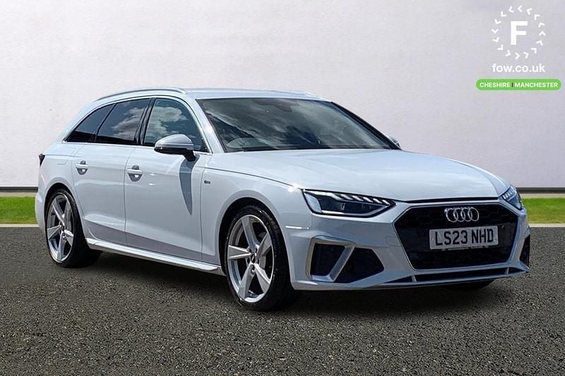 White Used 2023 Audi A4 Comfort Estate | £23,999 (Good price) - Image 1/4