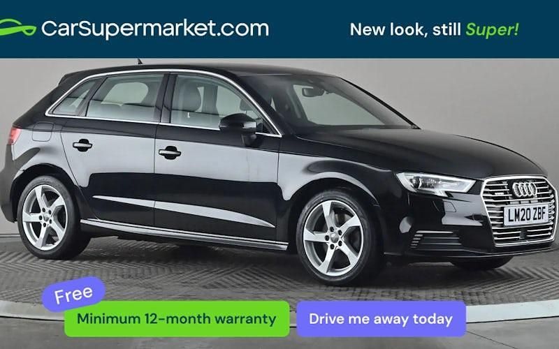 Used Audi A3 e-tron Comfort 204 HP (150 kW) 2020 Black Hatchback