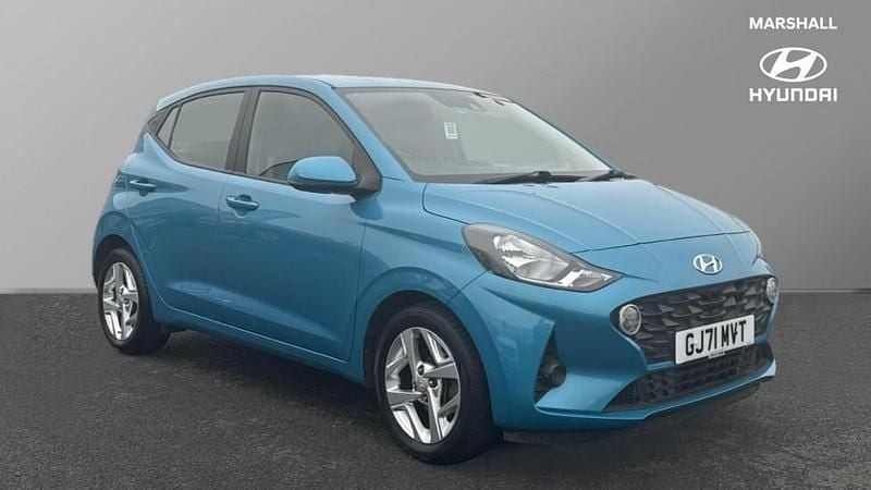 Turquoise Used 2021 Hyundai i10 SE Hatchback | £11,916 (Fair price) - Image 1/4
