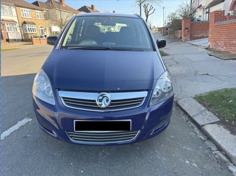 Blue Used 2013 Vauxhall Zafira MPV | £1,995 (Super price) - Image 1/4