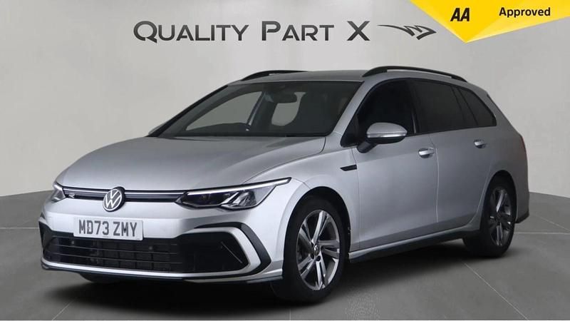 Used VW Golf VIII R-line 150 HP (110 kW) 2023 Silver Estate