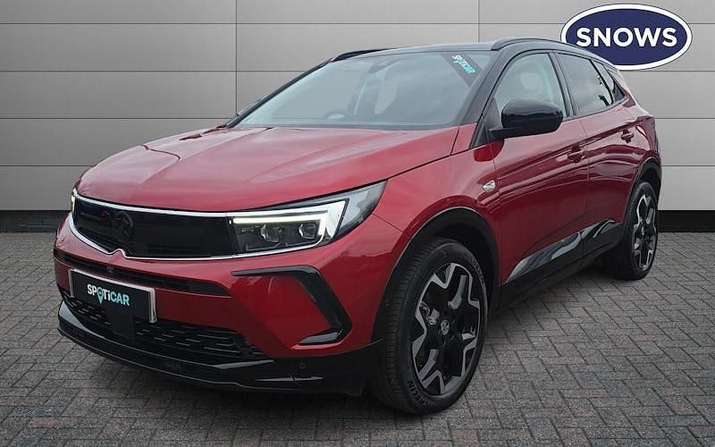 Used Vauxhall Grandland X Ultimate 136 HP (100 kW) 2024 Red SUV