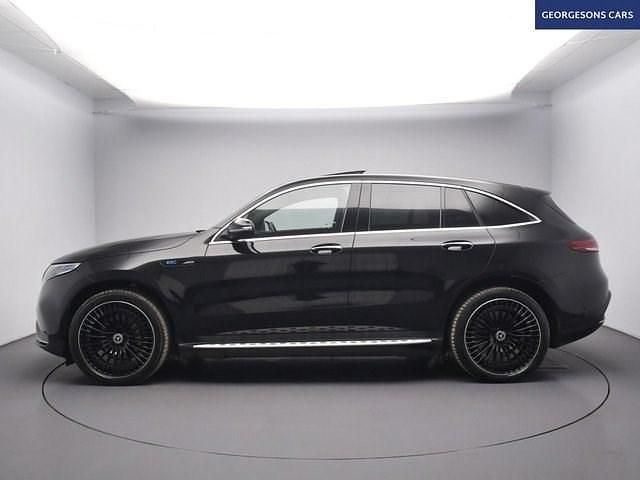 Used Mercedes EQC400 AMG line 300 kW (408 HP) 2022 Black SUV