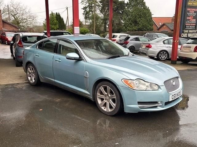 Used Jaguar XF Luxury 2011 Blue Sedan