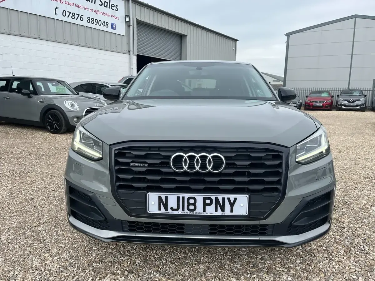 Used Audi Q2 Design 150 HP (110 kW) 2018 Grey SUV