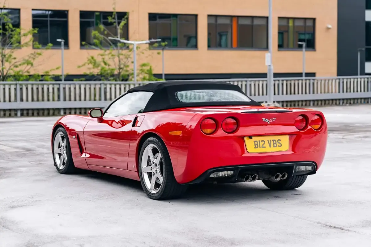 Used Chevrolet Corvette C6 2007 Red Cabriolet