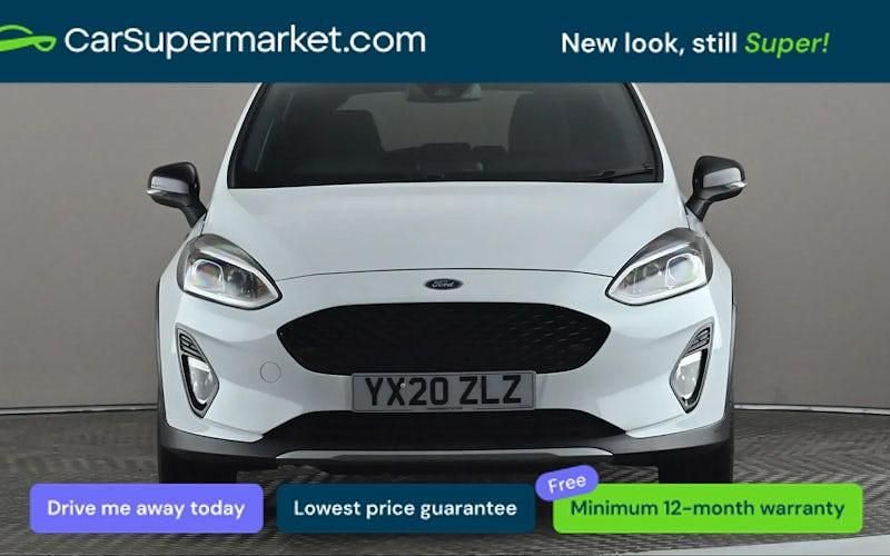 Used Ford Fiesta Active 101 HP (74 kW) 2019 White Hatchback