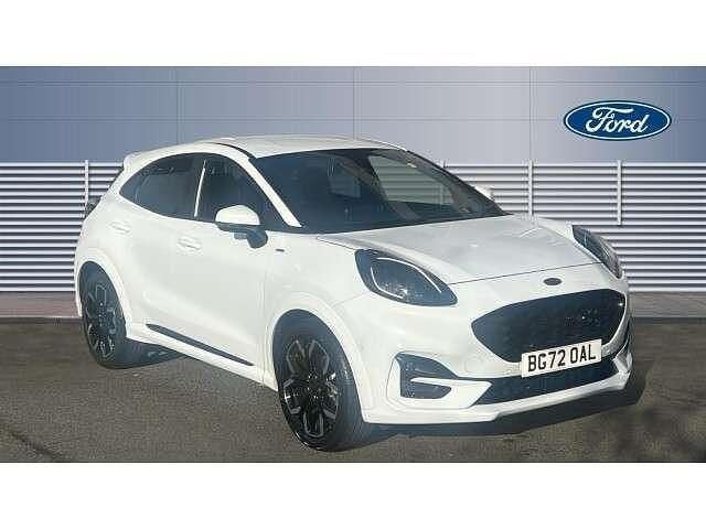 White Used 2022 Ford Puma ST-Line X SUV | £17,394 (Good price) - Image 1/4