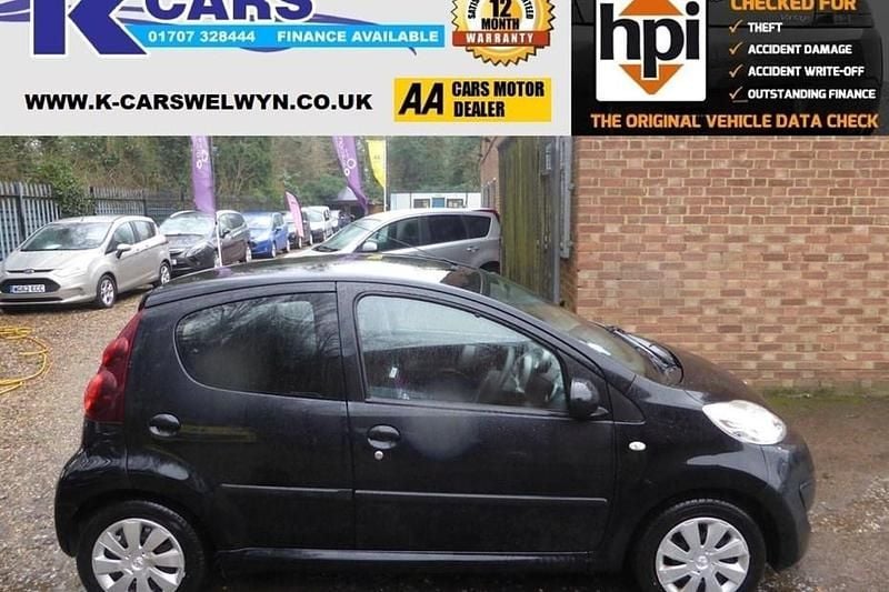 Used Peugeot 107 Active 2014 Black Hatchback