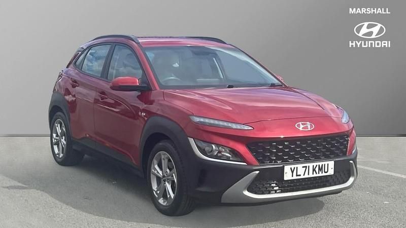 Red Used 2021 Hyundai Kona SE SUV | £13,518 (Fair price) - Image 1/4