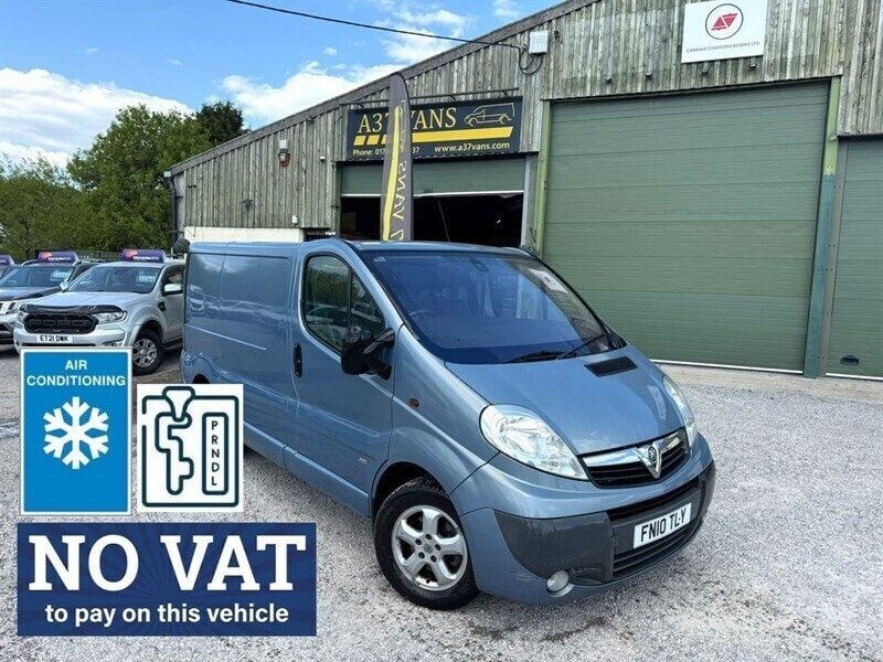 Grey Used 2010 Vauxhall Vivaro Sportive Van | £8,445 (Expensive) - Image 1/3