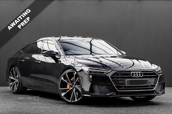 Black Used 2021 Audi A7 S-Line Hatchback | £28,995 (Fair price) - Image 1/3