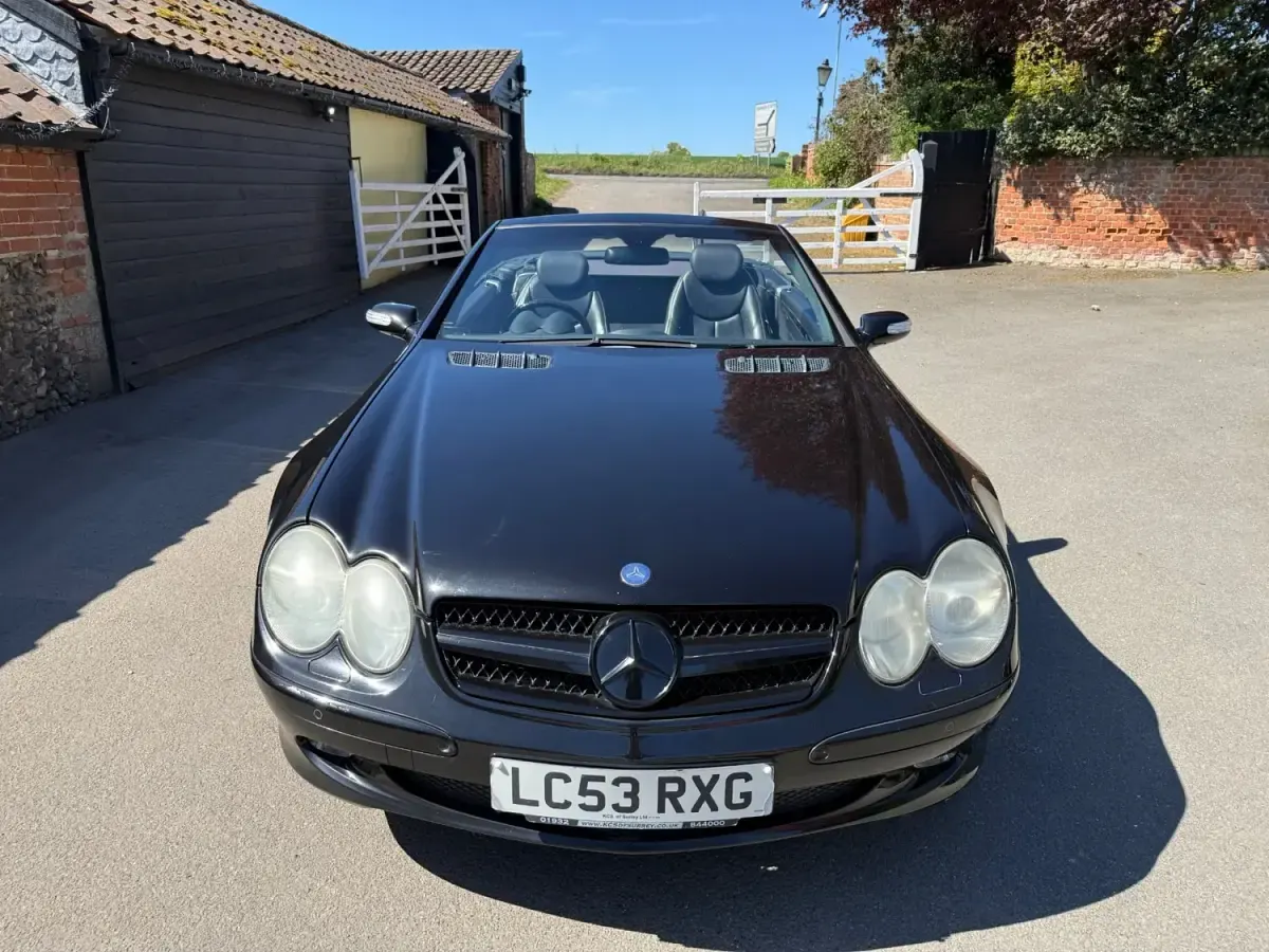 Used Mercedes SL500 2003 Black Cabriolet
