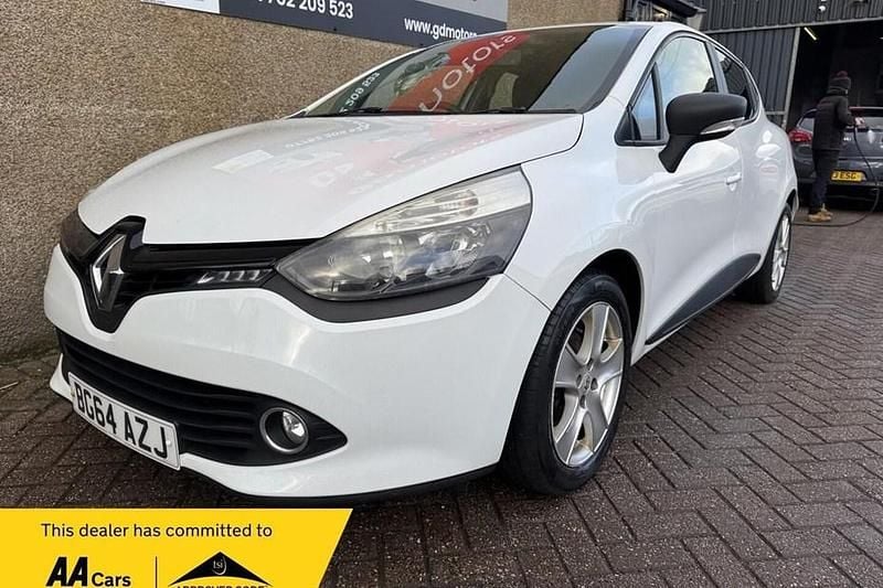White Used 2014 Renault Clio IV Expression+ Hatchback | £4,395 (Good price) - Image 1/1