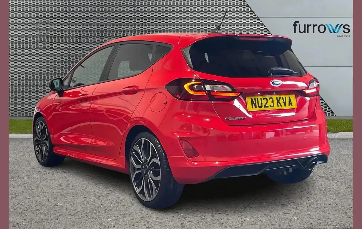 Used Ford Fiesta ST-Line X 99 HP (72 kW) 2023 Red Hatchback