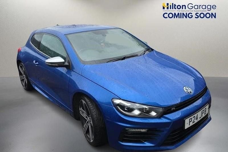 Used VW Scirocco R 280 HP (205 kW) 2015 Blue Coupe