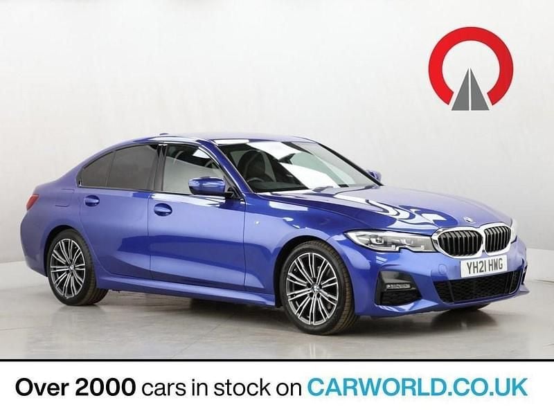 Blue Used 2021 BMW 320 M Sport Sedan | £18,990 (Good price) - Image 1/3