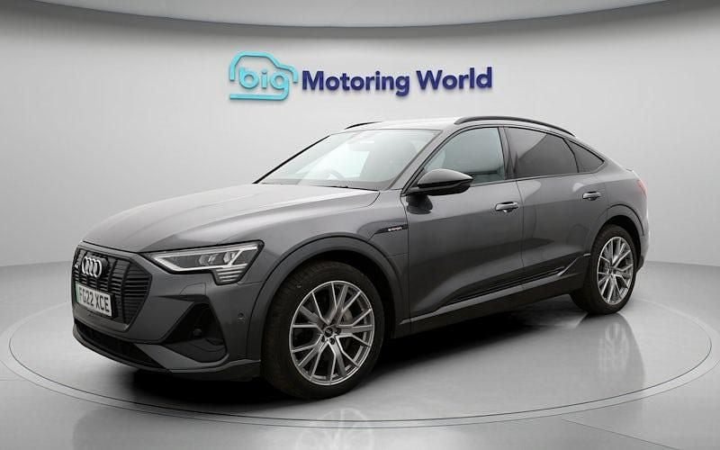 Used Audi e-tron Sportback Black Edition 300 kW (408 HP) 2022 Grey SUV