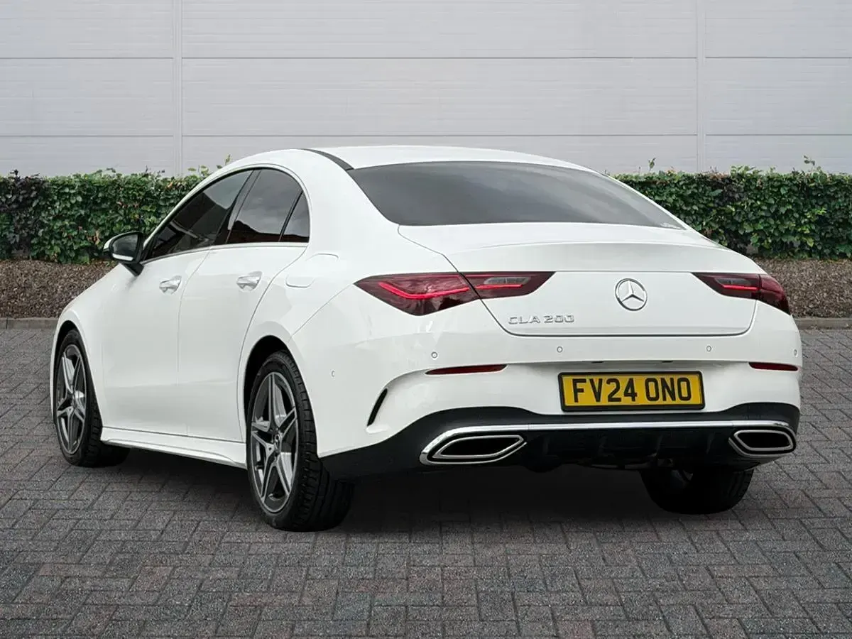 Used Mercedes CLA200 Executive 2024 White Coupe