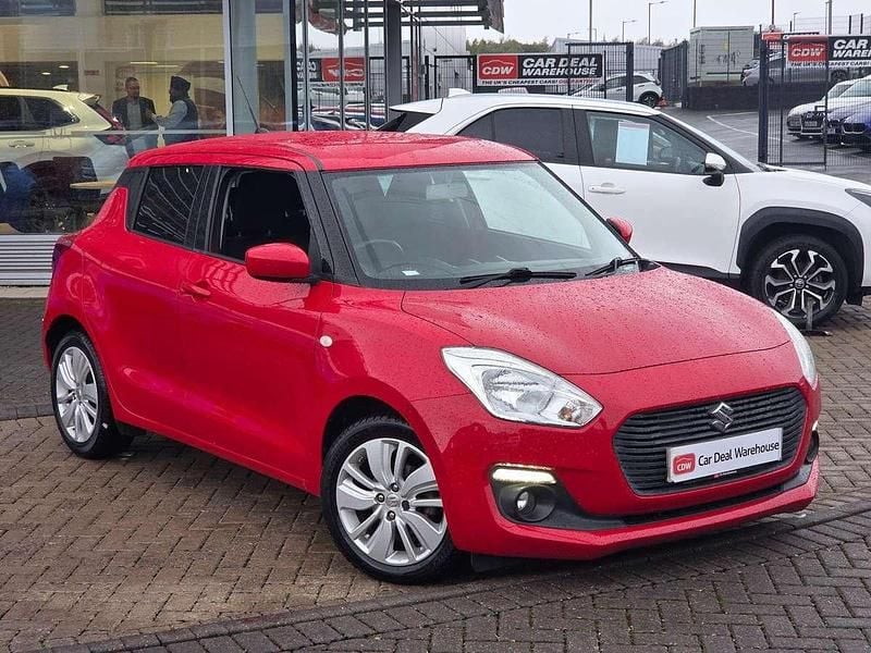 Red Used 2018 Suzuki Swift SZ-T Hatchback | £7,299 (Fair price) - Image 1/4