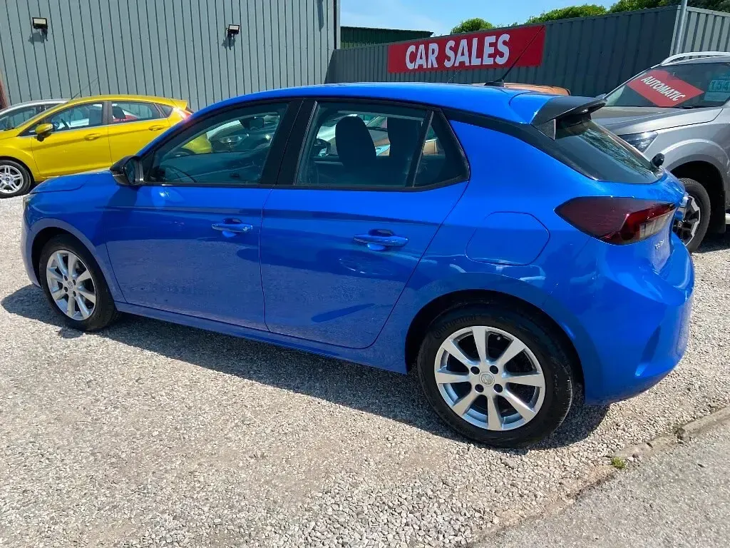 Used Vauxhall Corsa Edition 75 HP (55 kW) 2022 Blue Hatchback