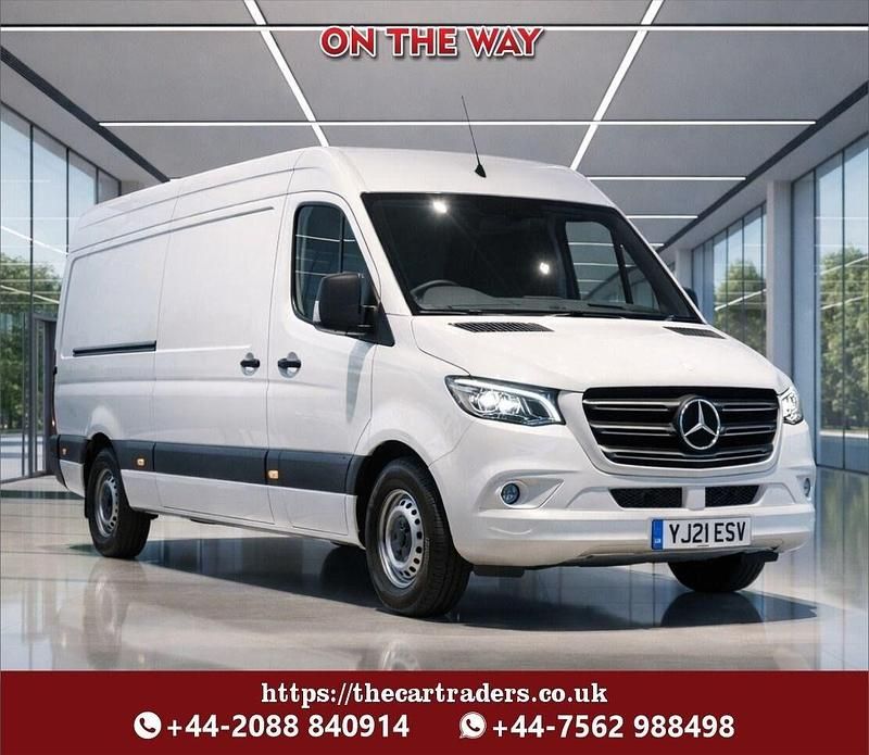 Begagnad Mercedes Sprinter Progressive 2021 Vit Van