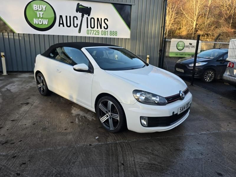 Used VW Golf Cabriolet S 2014 White Cabriolet
